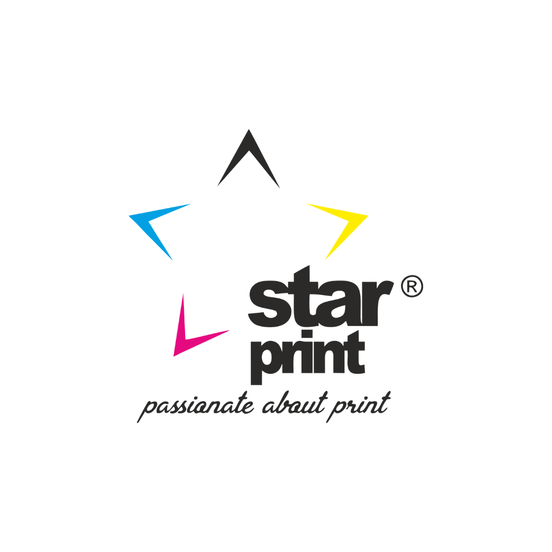 Star Print logo, RGB, passionate about print, print company nelson, Bridgewater house